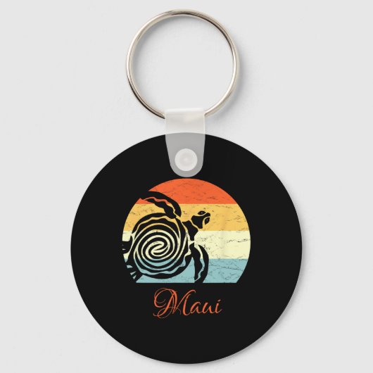 Porte-clés Vacances à Maui (Recto)