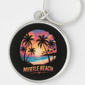 Porte-clés Vacances à Myrtle Beach Surfeur (Devant)