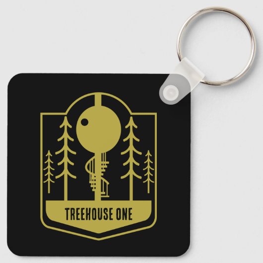 Porte-clés Vacances à Treehouse (Dos)