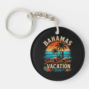 Porte-clés Vacances Bahamas Sable Mer Soleil 2026