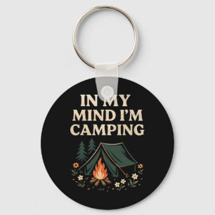 Porte-clés Vacances de camping randonnée marche