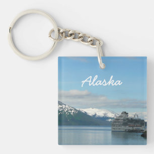 Porte-clés Vacances de croisière en Alaska Photographie de vo