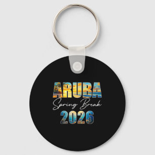 Porte-clés Vacances de printemps à Aruba 2026 Vacances d'été