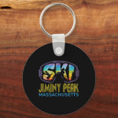 Porte-clés Vacances de ski à Jiminy Peak Machusetts (Recto)