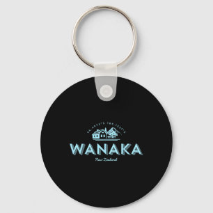 Porte-clés Vacances de ski à la montagne Wanaka Nouvelle-Zéla