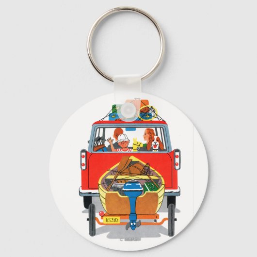 Porte-clés Vacances d'été (Recto)