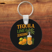 Porte-clés Vacances d'été Fête Plage Tequila (Recto)