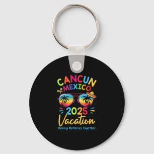 Porte-clés Vacances en famille à Cancunn au Mexique 2025 Crée