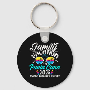 Porte-clés Vacances en famille à Punta Cana 2025 Création de