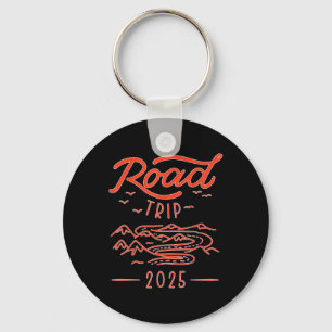 Porte-clés Vacances en famille Camping Road Voyage Uni Jeunes