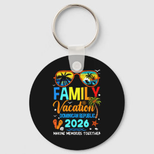 Porte-clés Vacances en famille en République dominicaine 2026