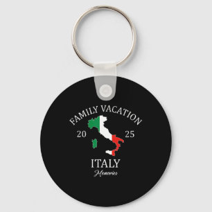 Porte-clés Vacances en famille Italie 2025 Escadron de voyage