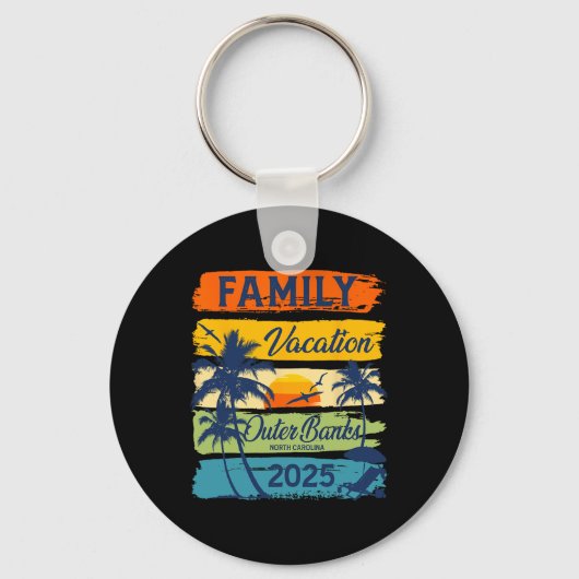 Porte-clés Vacances Familiales Banques Extérieures Caroline d (Recto)