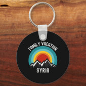Porte-clés Vacances familiales en Syrie (Recto)