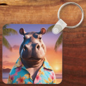 Porte-clés Vacances Hippopotamus (Verso)