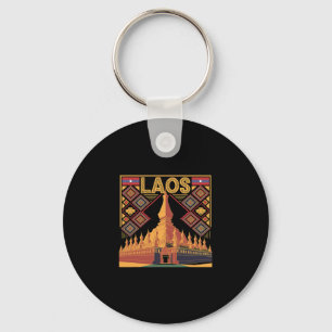 Porte-clés Vacances Laos Lao Laotien Souvenir