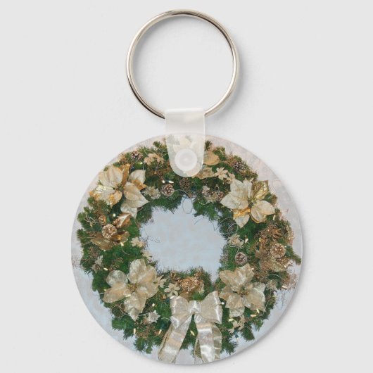 Porte-clés Vacances NoëlWreath (Recto)