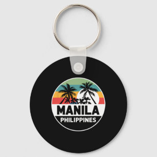 Porte-clés Vacances Philippines Souvenir Vintage Homme