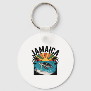 Porte-clés Vacances Reggae Vintage Jamaïcaine