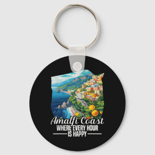Porte-clés Vacances sur la Côte d'Amalfi Italie Vacances Heur