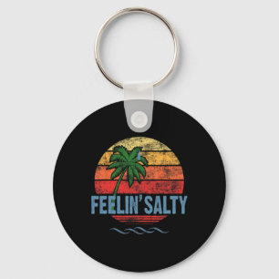 Porte-clés Vacances sur une île au sentiment salé Surf Palm R