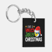 Porte-clés Vacances Volley Jolly Noël Volleyball (Devant gauche)