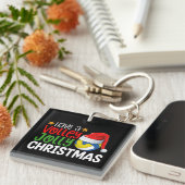 Porte-clés Vacances Volley Jolly Noël Volleyball (Devant Droit)