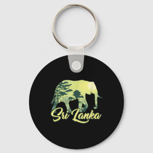 Porte-clés Vacat d'été de l'île tropicale cool Sri Lankan Bea