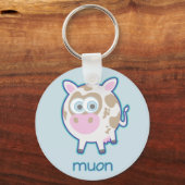 Porte-clés Vache à particules de muon (Recto)