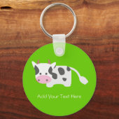 Porte-clés Vache adorable (Recto)