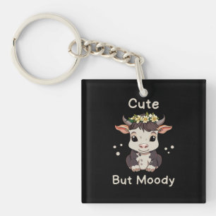 Porte-clés Vache Bébé De Ferme Amoureux De Vache Mignonne Mai