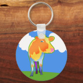 Porte-clés Vache cosmique (Recto)