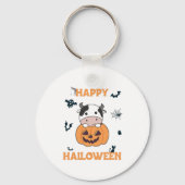 Porte-clés Vache En Vaches mignonnes Citrouilles Bonne Hallow (Recto)