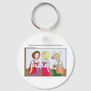 Porte-clés Vache Enceinte Cartes Amusantes Mugs Tee - shirts