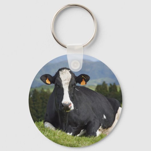 Porte-clés Vache Holstein (Recto)