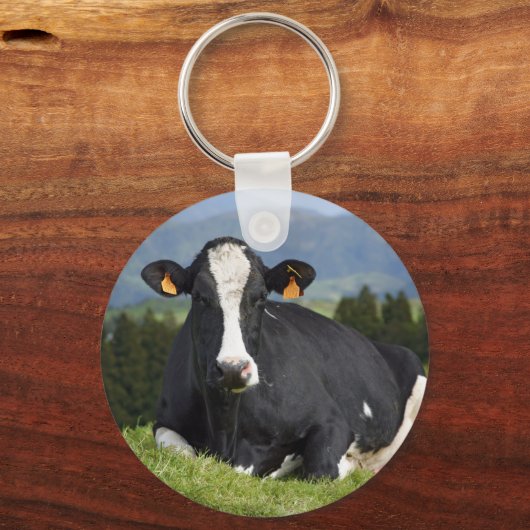 Porte-clés Vache Holstein (Recto)