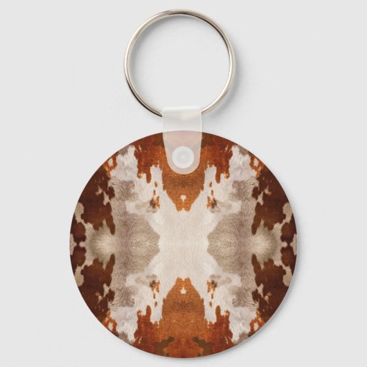 Porte-clés Vache Kaleidoscope Cachée Motif (Recto)
