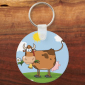 Porte-clés Vache laitière Brown (Recto)