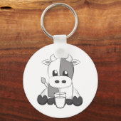 Porte-clés Vache mignonne - Vaquinha fofa (Recto)