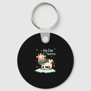 Porte-clés Vache sacrée c'est Noël T-Shirt Xmas Cow (1)