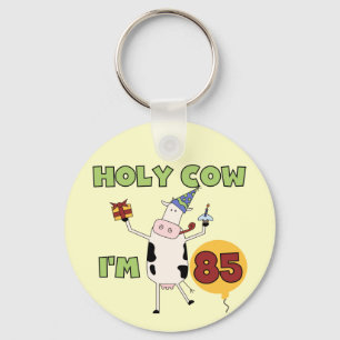 Porte-clés Vache sainte je suis 85 T-shirts et cadeaux
