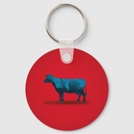 Porte-clés Vache... Série agricole n° 1 (Recto)