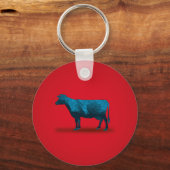Porte-clés Vache... Série agricole n° 1 (Recto)