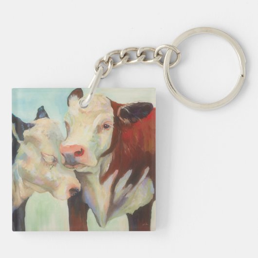 Porte-clés Vaches amoureuses (Dos)