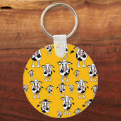 Porte-clés Vaches et taureaux motif porte - clé (Recto)