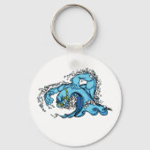 Porte-clés Vague de natation (Recto)