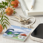 Porte-clés Vague du tsunami (Devant Droit)