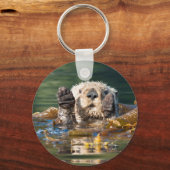 Porte-clés Vague Louter de mer (Recto)