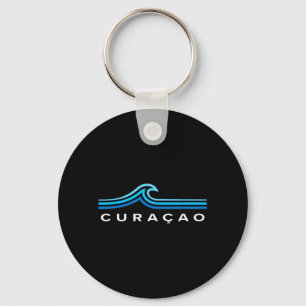 Porte-clés Vagues de Curaçao Vintage Hommes Femmes Filles Gar
