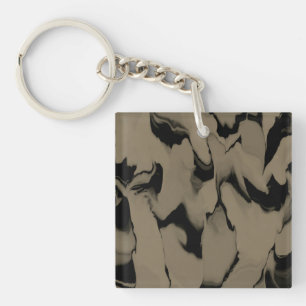 Porte-clés Vagues de Noir et Brown